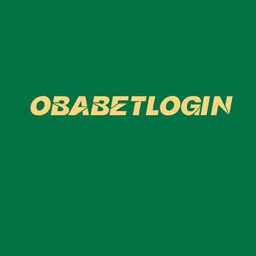 Logo da OBABETLOGIN