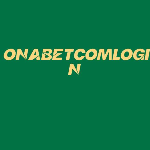 Logo da ONABETCOMLOGIN